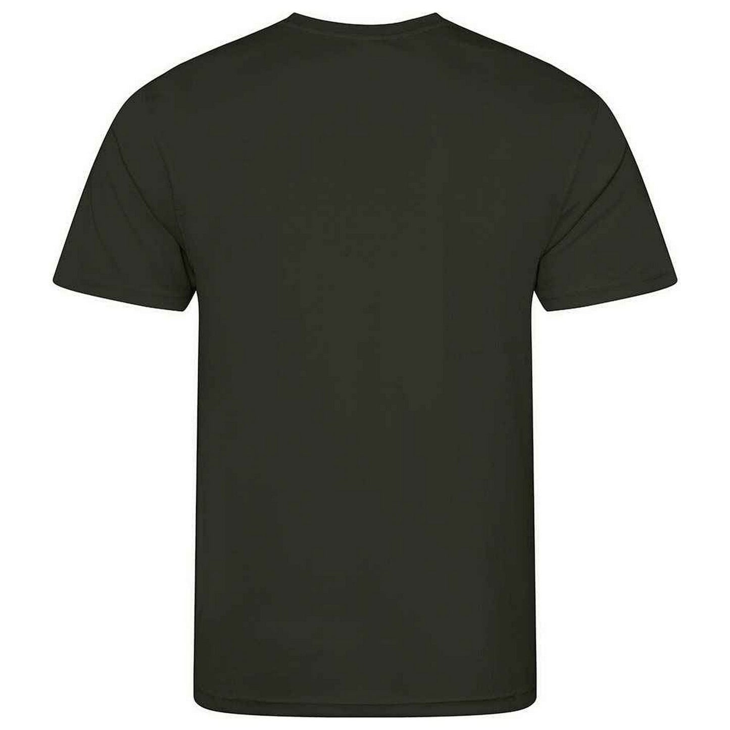 Combat Green - Back - AWDis Cool Mens T-Shirt