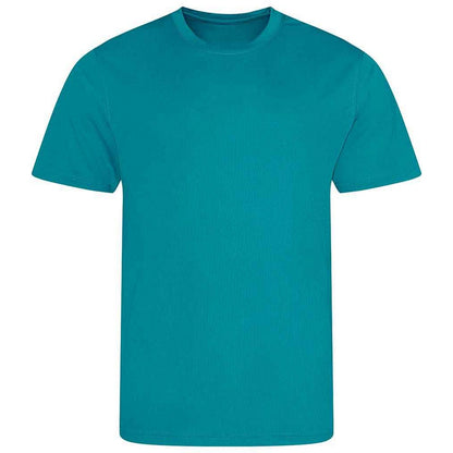 Turquoise Blue - Front - AWDis Cool Mens T-Shirt