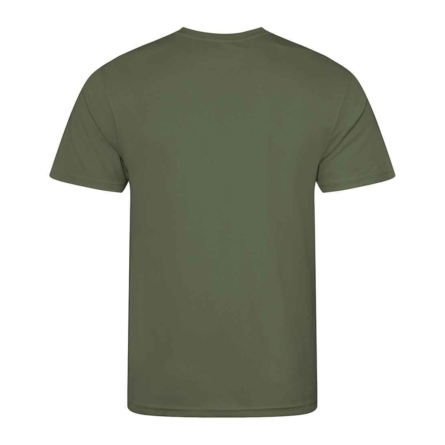 Earthy Green - Back - AWDis Cool Mens T-Shirt