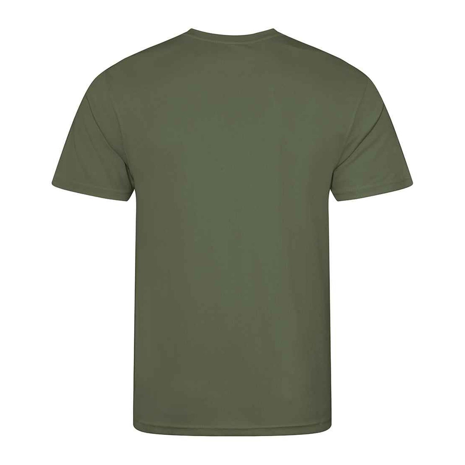 Earthy Green - Back - AWDis Cool Mens T-Shirt