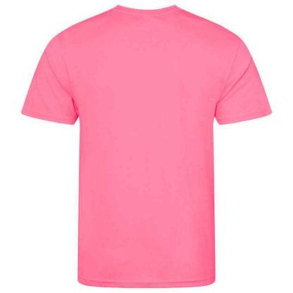 Electric Pink - Back - AWDis Cool Mens T-Shirt