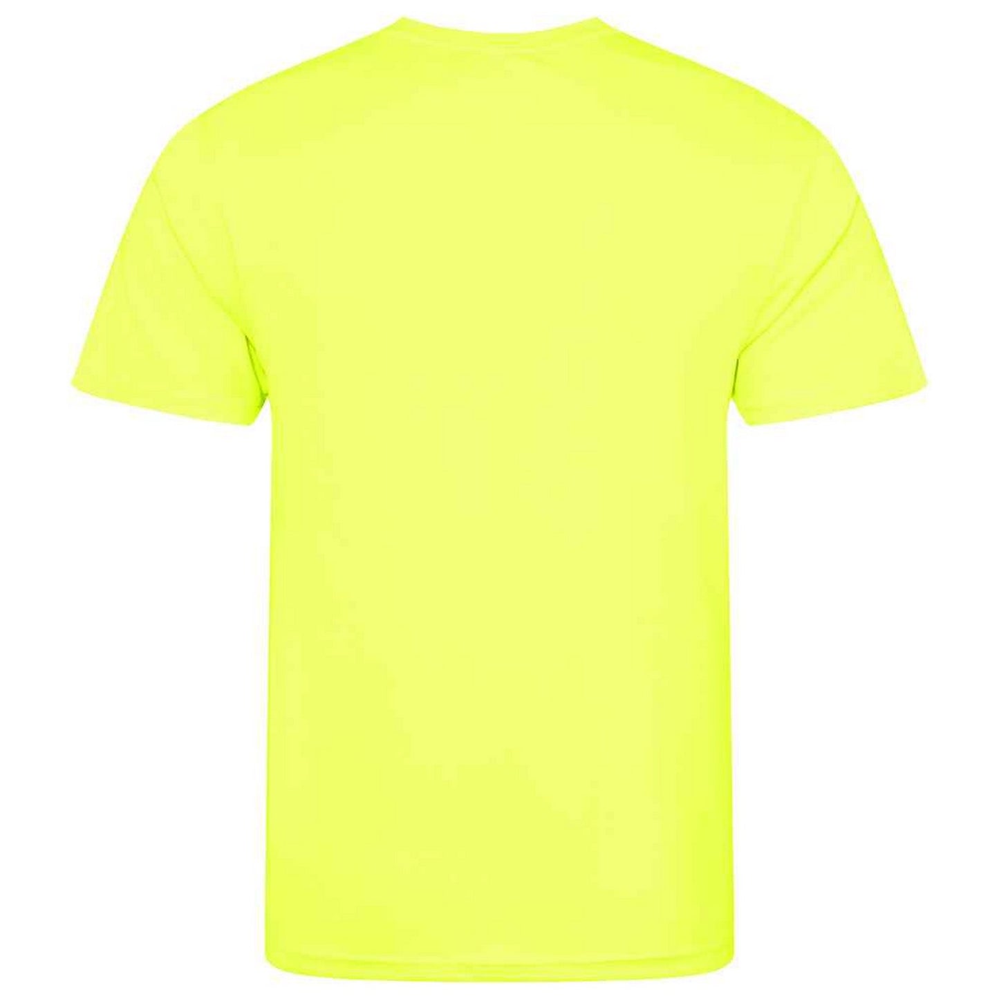 Electric Yellow - Back - AWDis Cool Mens T-Shirt