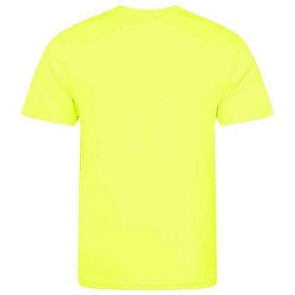 Electric Yellow - Back - AWDis Cool Mens T-Shirt