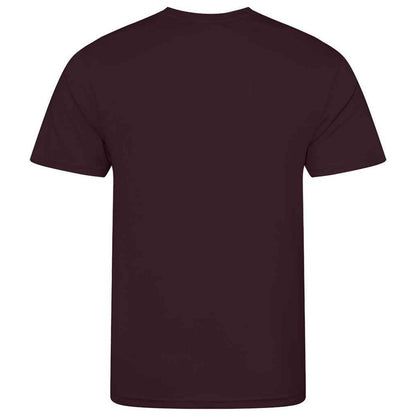 Burgundy - Front - AWDis Cool Mens T-Shirt