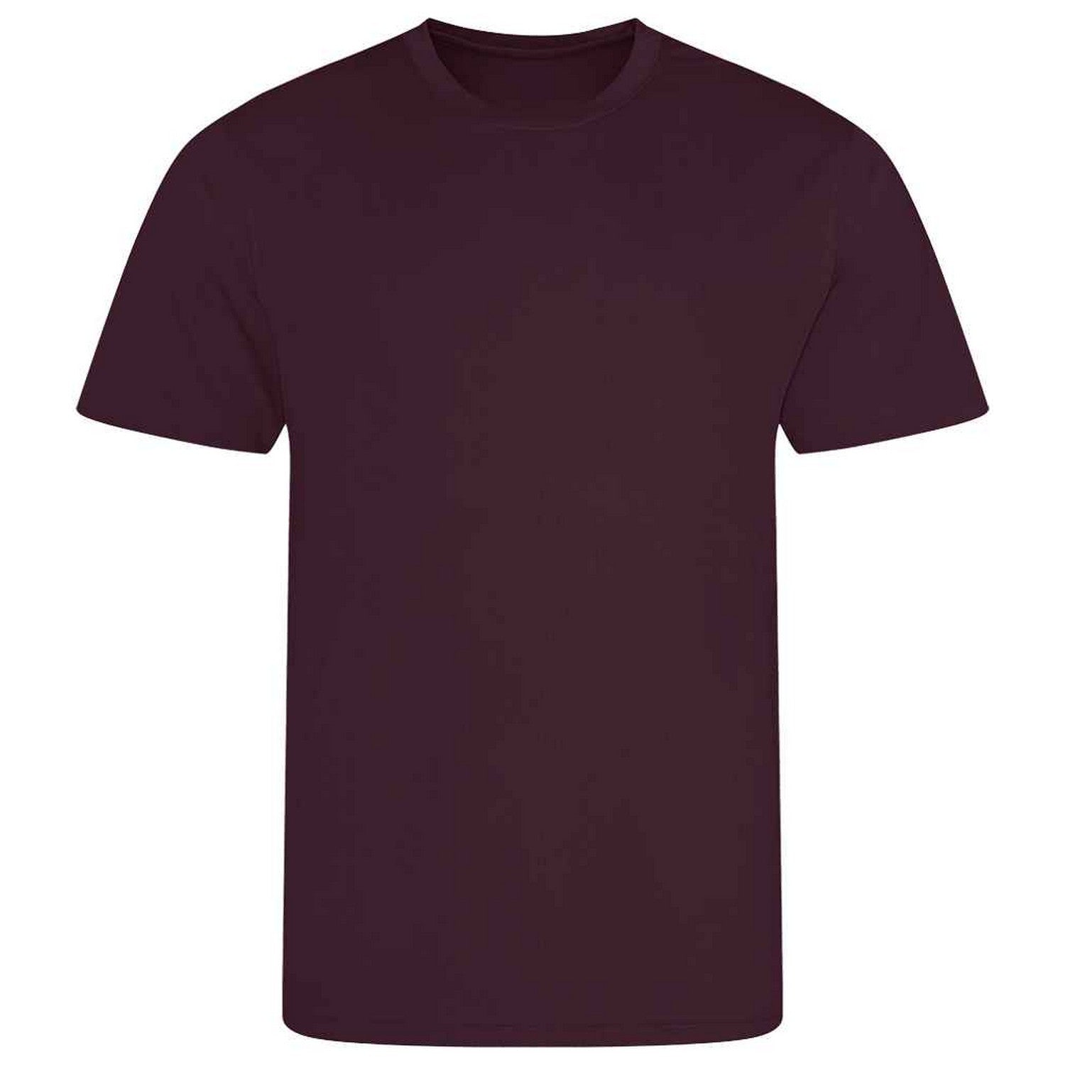 Burgundy - Back - AWDis Cool Mens T-Shirt