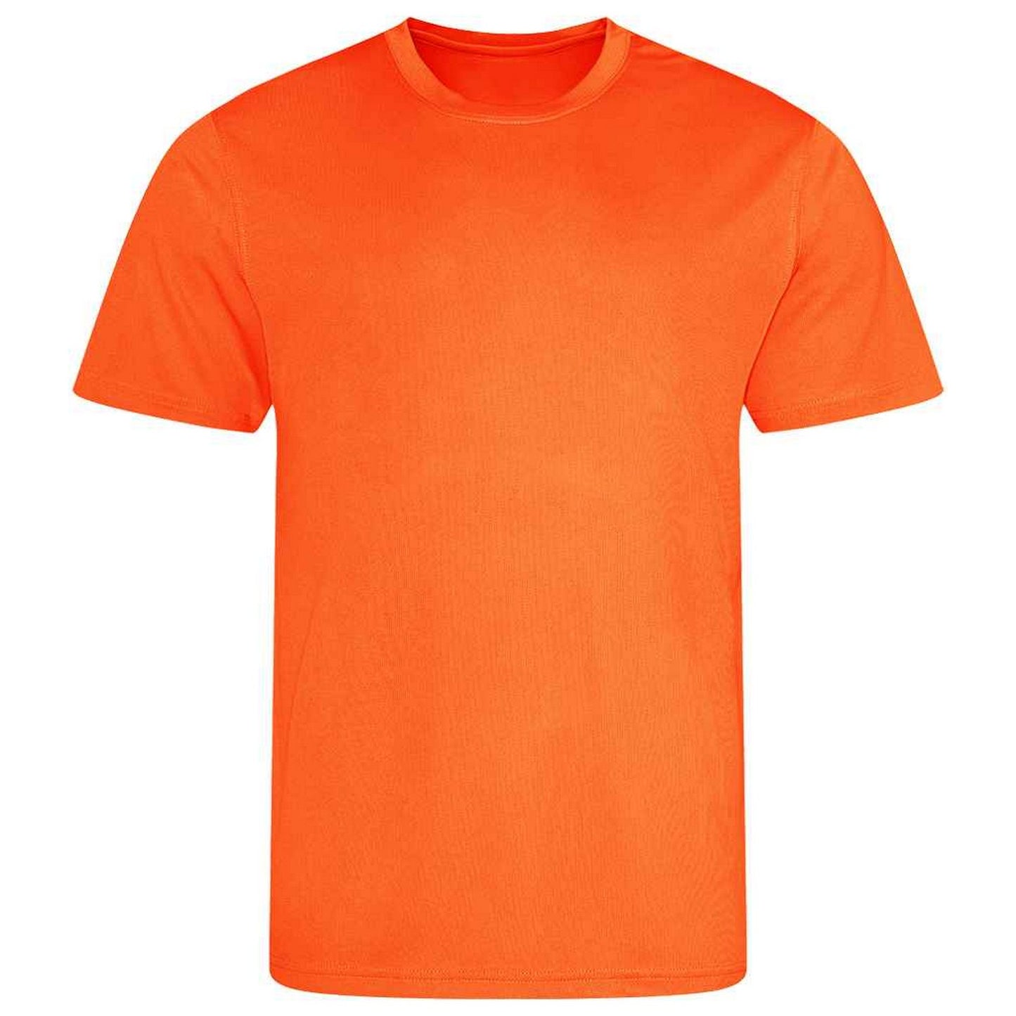 Electric Orange - Front - AWDis Cool Mens T-Shirt