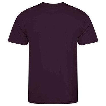 Plum - Front - AWDis Cool Mens T-Shirt