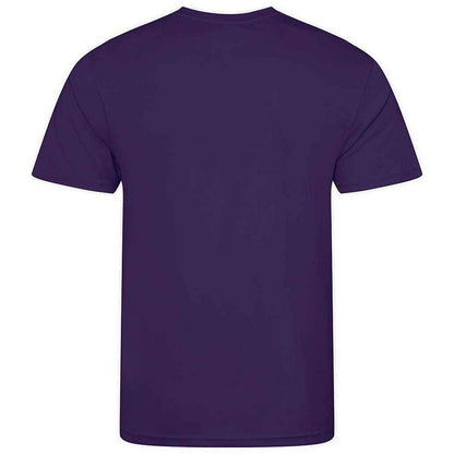 Purple - Front - AWDis Cool Mens T-Shirt