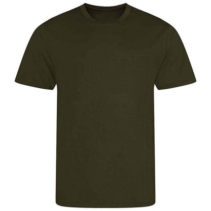 Olive - Front - AWDis Cool Mens T-Shirt