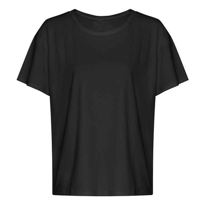 Jet Black - Front - AWDis Cool Womens-Ladies Open Back T-Shirt