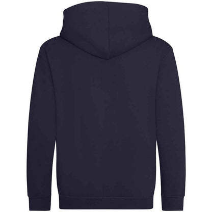 Oxford Navy - Front - AWDis Cool Childrens-Kids Zoodie Full Zip Hoodie
