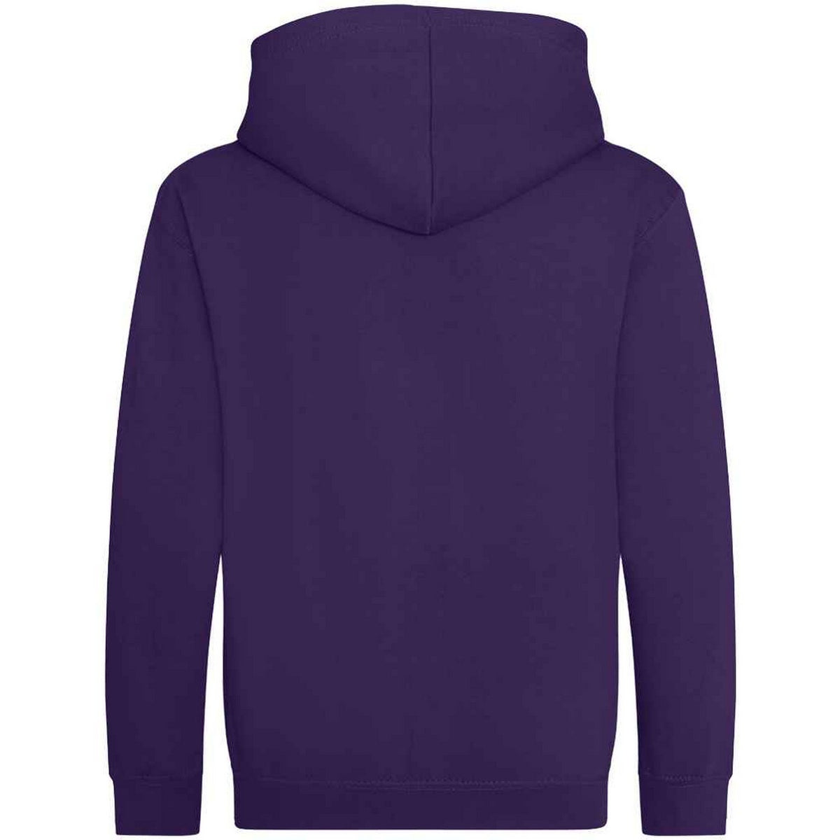 Purple - Front - AWDis Cool Childrens-Kids Zoodie Full Zip Hoodie