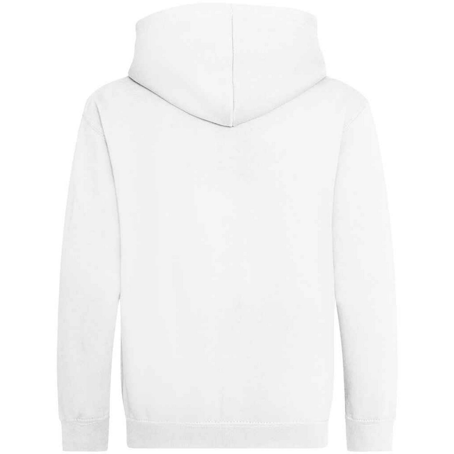 Arctic White - Front - AWDis Cool Childrens-Kids Zoodie Full Zip Hoodie