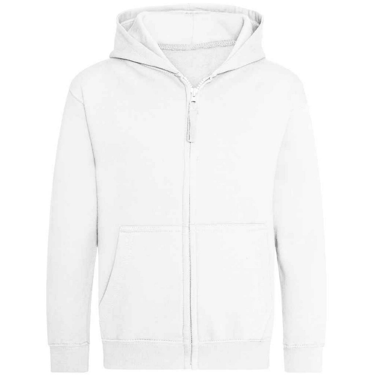Arctic White - Back - AWDis Cool Childrens-Kids Zoodie Full Zip Hoodie