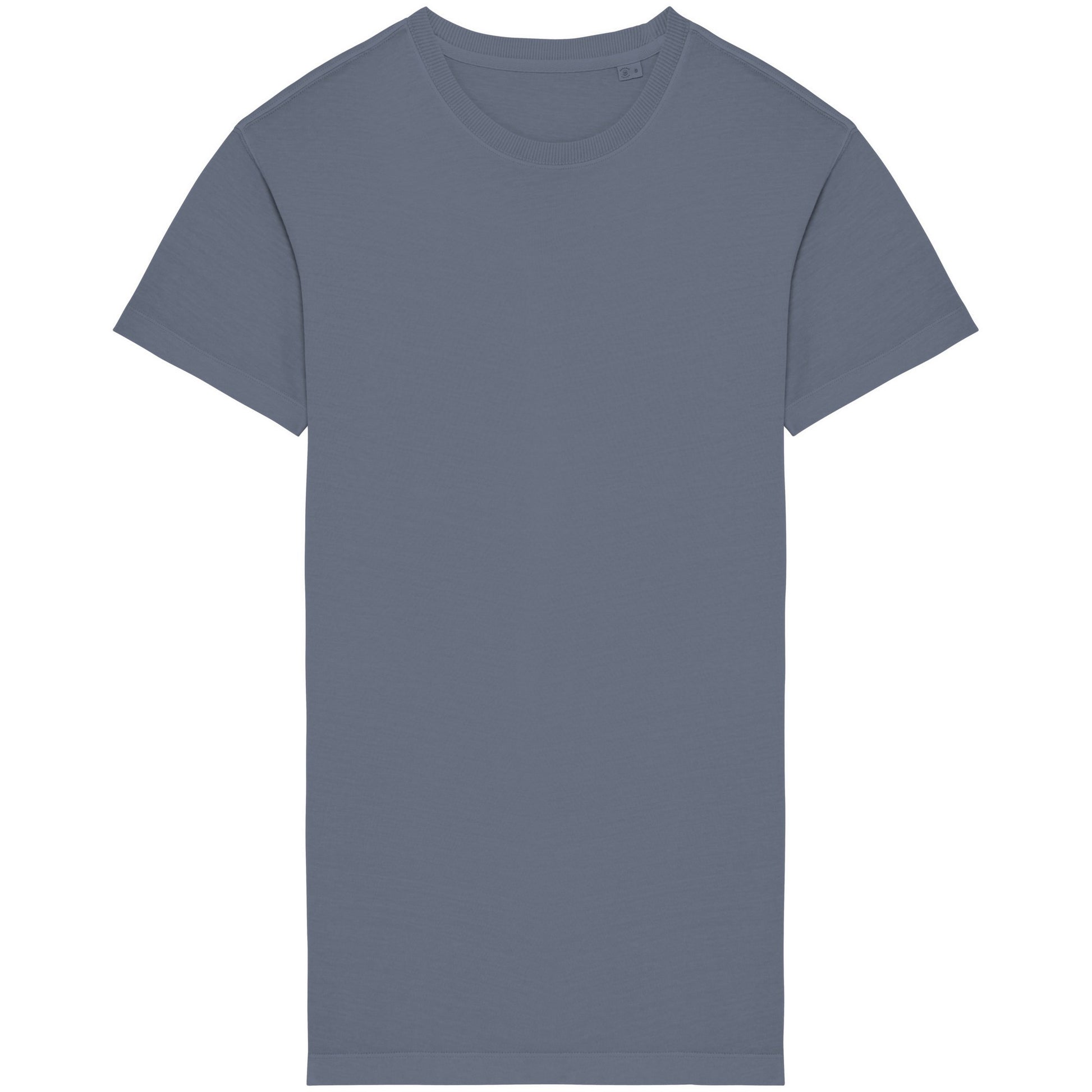Mineral Grey - Front - Native Spirit Womens-Ladies T-Shirt Dress