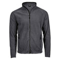 Dark Grey - Front - Tee Jays Mens Active Fleece Jacket