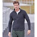 Dark Grey - Back - Tee Jays Mens Active Fleece Jacket