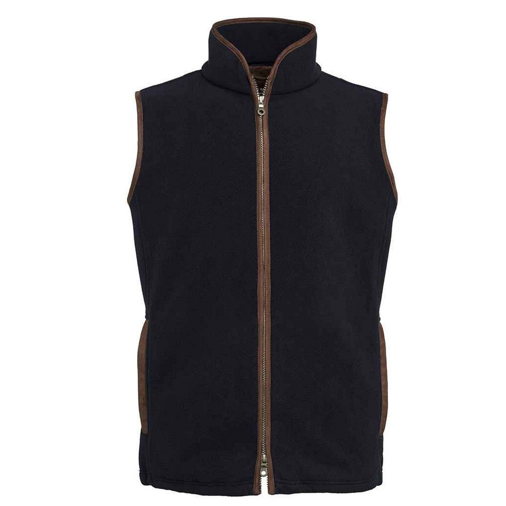 Gunmetal Grey - Front - Brook Taverner Unisex Adult Cincinatti Fleece Gilet
