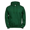 Forest Green - Front - Tee Jays Mens Organic Hoodie