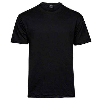 Black - Front - Tee Jays Mens Basic T-Shirt