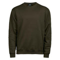 Dark Olive - Front - Tee Jays Mens Sweatshirt