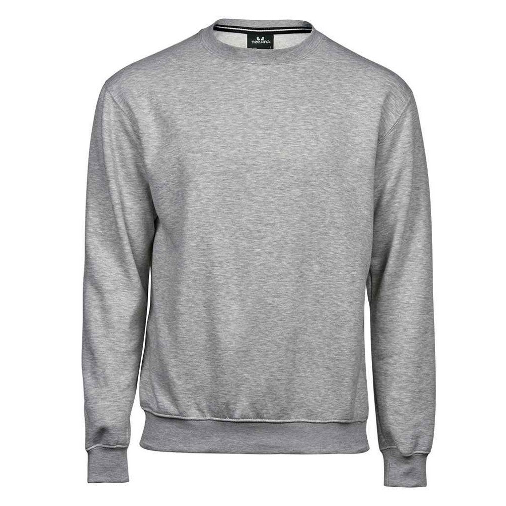 Heather Grey - Front - Tee Jays Mens Sweatshirt