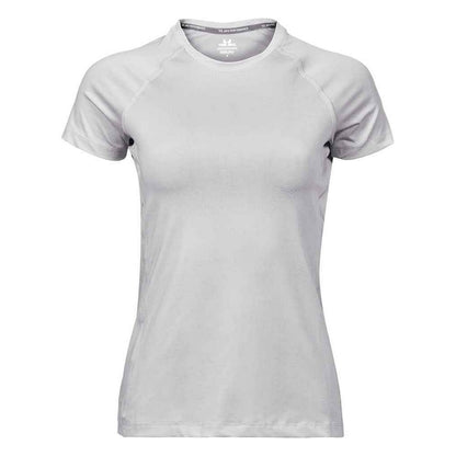 Olive Melange - Back - Tee Jays Womens-Ladies CoolDry T-Shirt