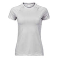 Olive Melange - Back - Tee Jays Womens-Ladies CoolDry T-Shirt