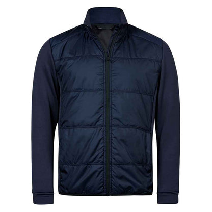Navy - Front - Tee Jays Mens Stretch Hybrid Jacket