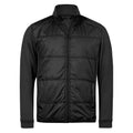 Black - Front - Tee Jays Mens Stretch Hybrid Jacket