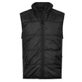 Black - Front - Tee Jays Mens Stretch Hybrid Body Warmer