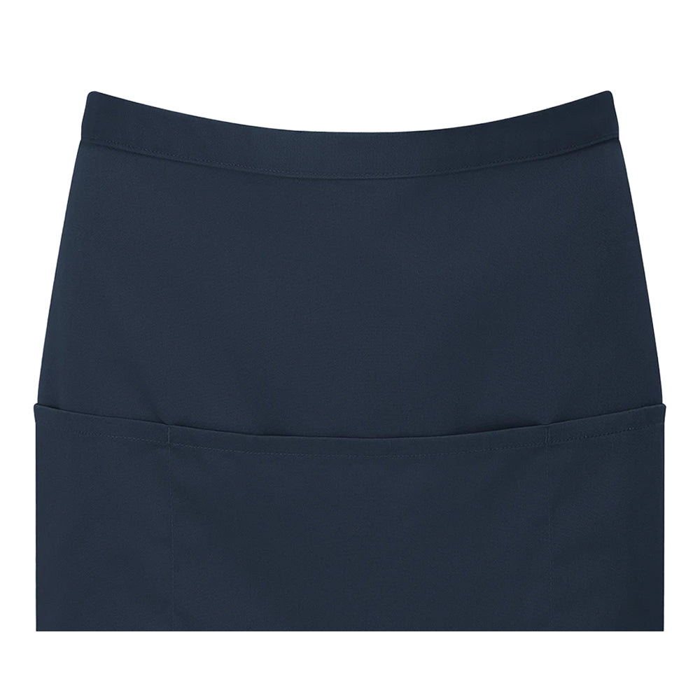 Charcoal - Back - Premier Colours 3 Pocket Apron