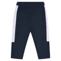 Navy-White - Front - Larkwood Baby Tracksuit Bottoms