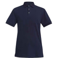 Navy - Front - Brook Taverner Mens Hampton Cotton Polo Shirt