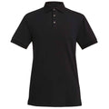 Black - Front - Brook Taverner Mens Hampton Cotton Polo Shirt