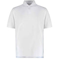 White - Front - Kustom Kit Mens Cooltex Plus Regular Polo Shirt
