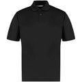 Black - Front - Kustom Kit Mens Cooltex Plus Regular Polo Shirt