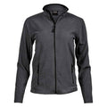 Dark Grey - Front - Tee Jays Womens-Ladies Active Fleece Jacket