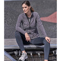 Dark Grey - Back - Tee Jays Womens-Ladies Active Fleece Jacket