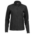 Black - Front - Tee Jays Womens-Ladies Active Fleece Jacket