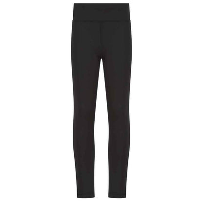 Black - Front - Finden & Hales Childrens-Kids Team Leggings