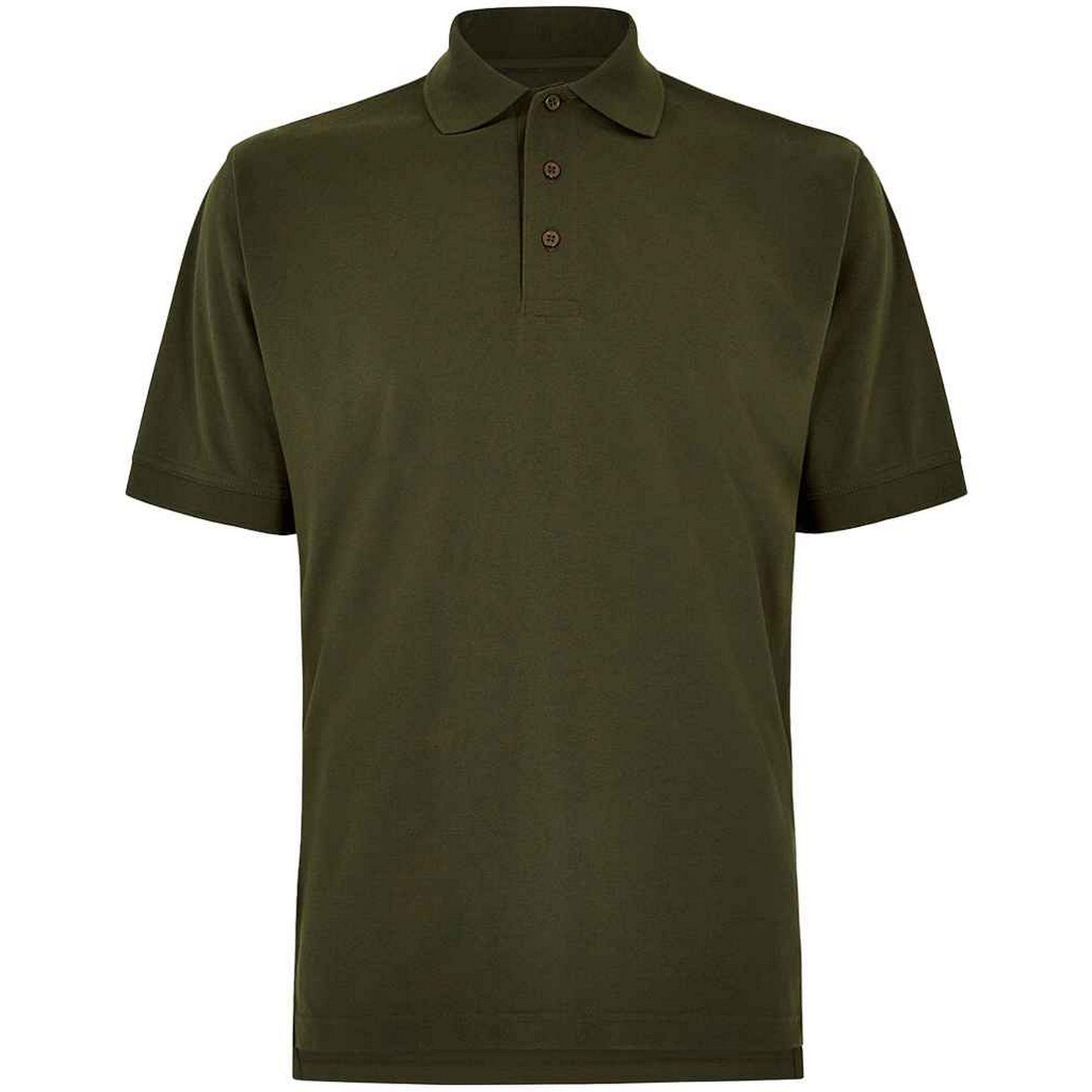 Army Green - Front - Kustom Kit Mens Klassic Piqué Polo Shirt