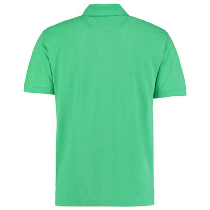Apple Green - Back - Kustom Kit Mens Klassic Piqué Polo Shirt
