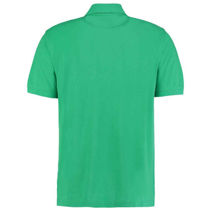 Kelly Green - Back - Kustom Kit Mens Klassic Piqué Polo Shirt