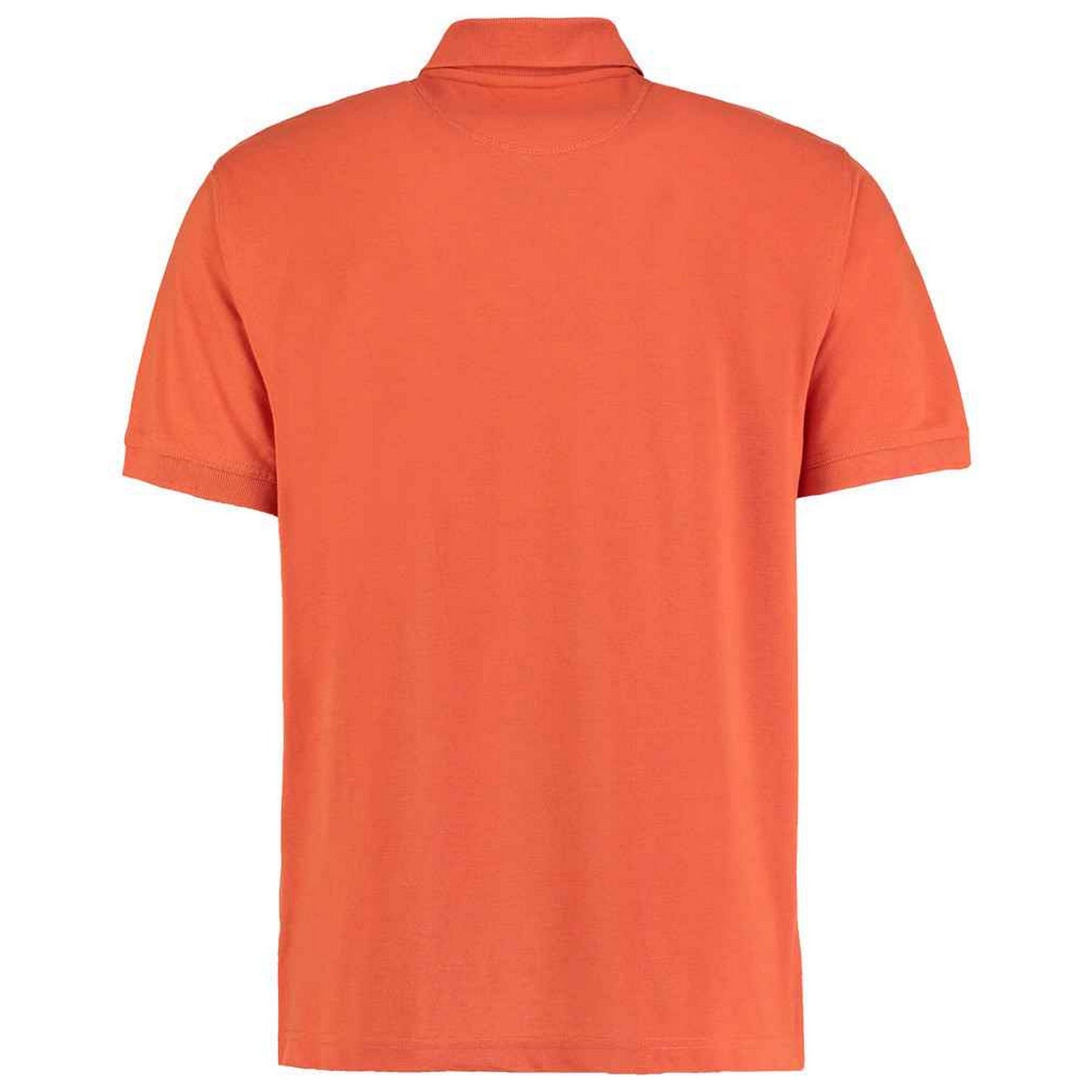 Burnt Orange - Back - Kustom Kit Mens Klassic Piqué Polo Shirt
