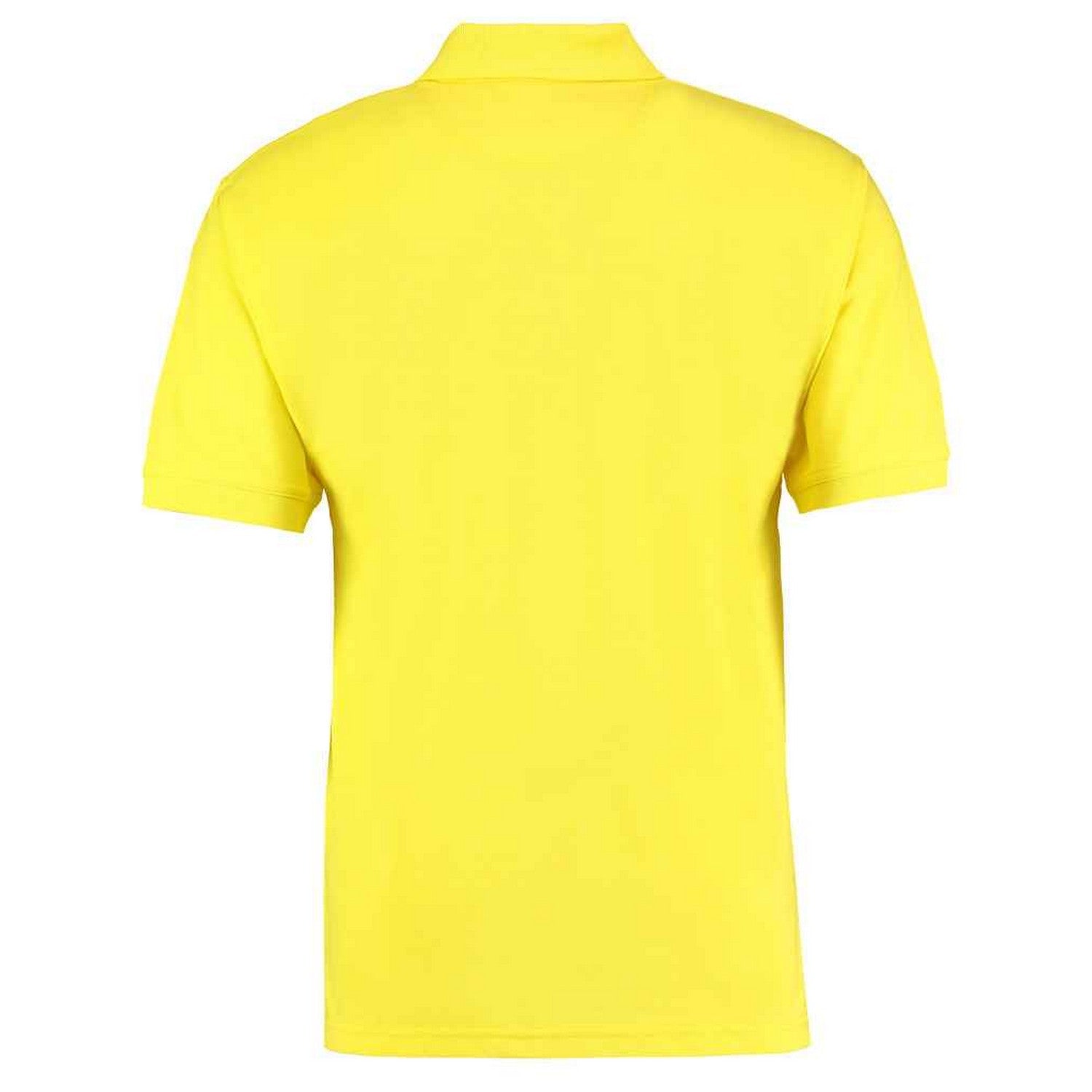 Canary Yellow - Side - Kustom Kit Mens Klassic Piqué Polo Shirt