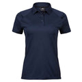 Navy - Front - Tee Jays Womens-Ladies Luxury Sport Polo Shirt
