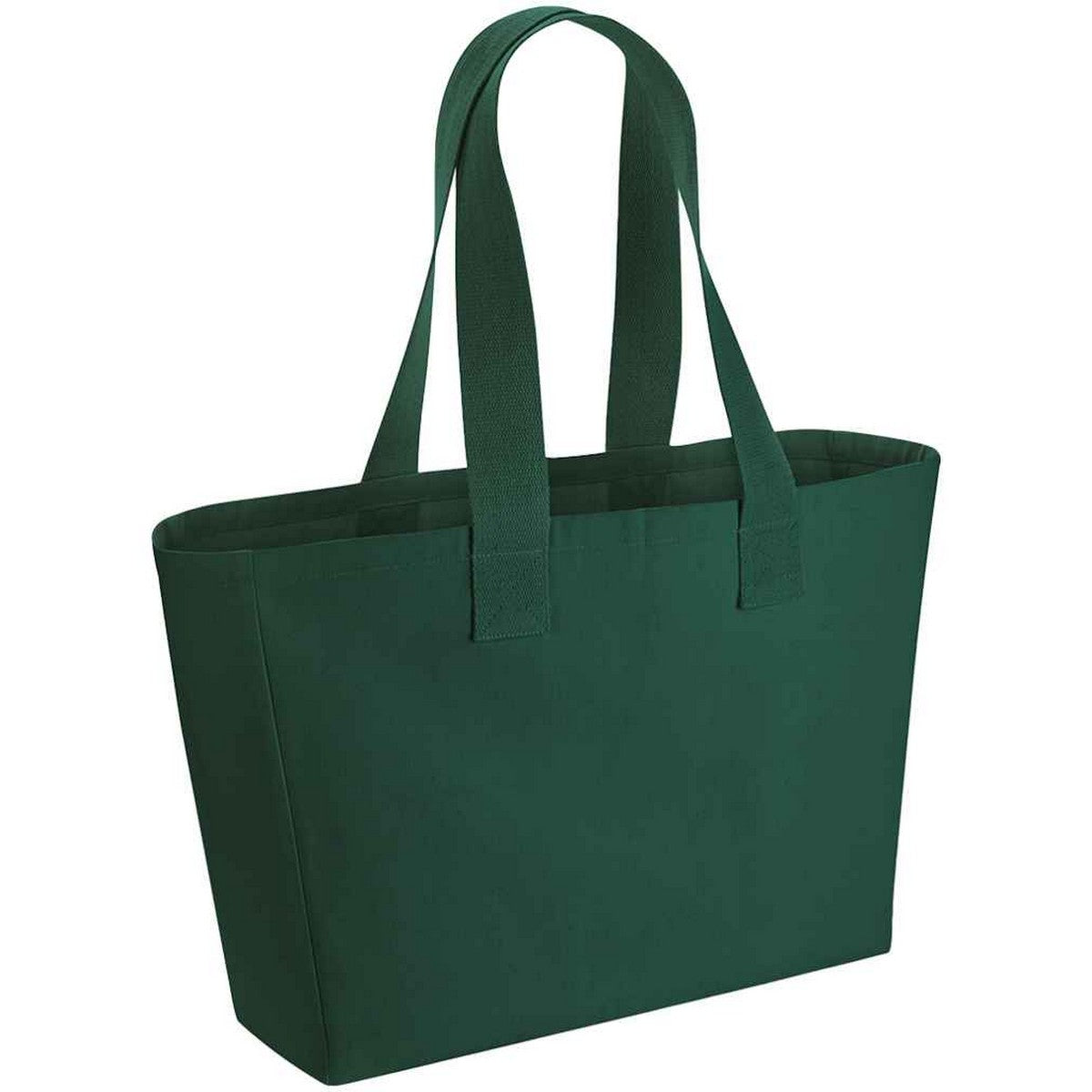 Bottle Green - Front - Westford Mill Tote Bag