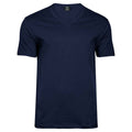 Navy - Front - Tee Jays Mens Sof V Neck T-Shirt