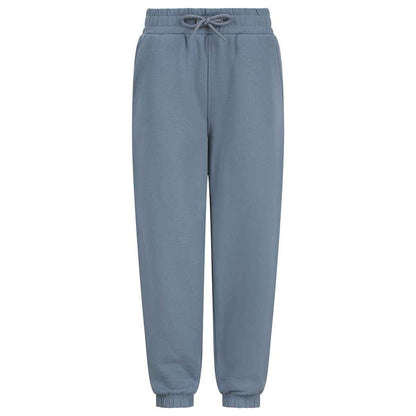 Stone Blue - Front - SF Minni Childrens-Kids Sustainable Cuffed Ankle Jogging Bottoms